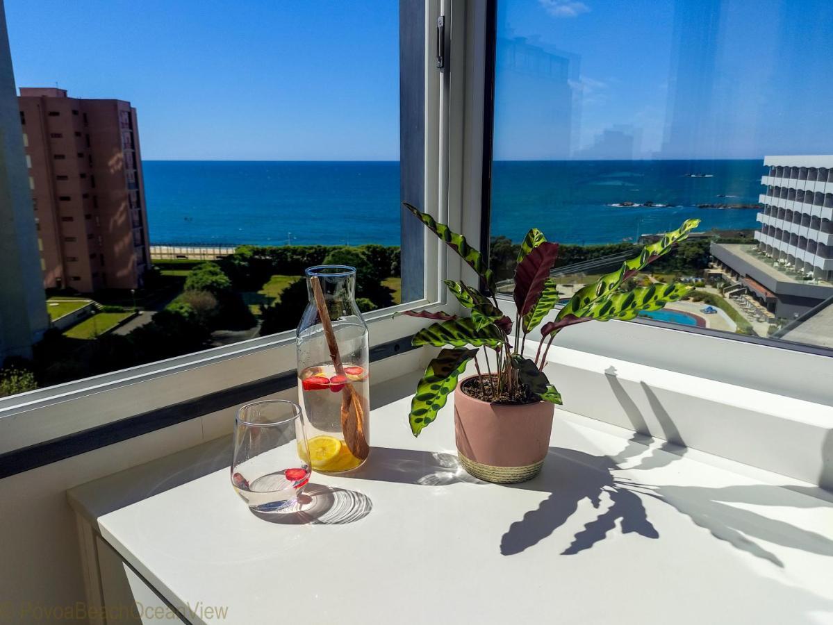 Povoa Beach Ocean View Póvoa de Varzim Exteriör bild