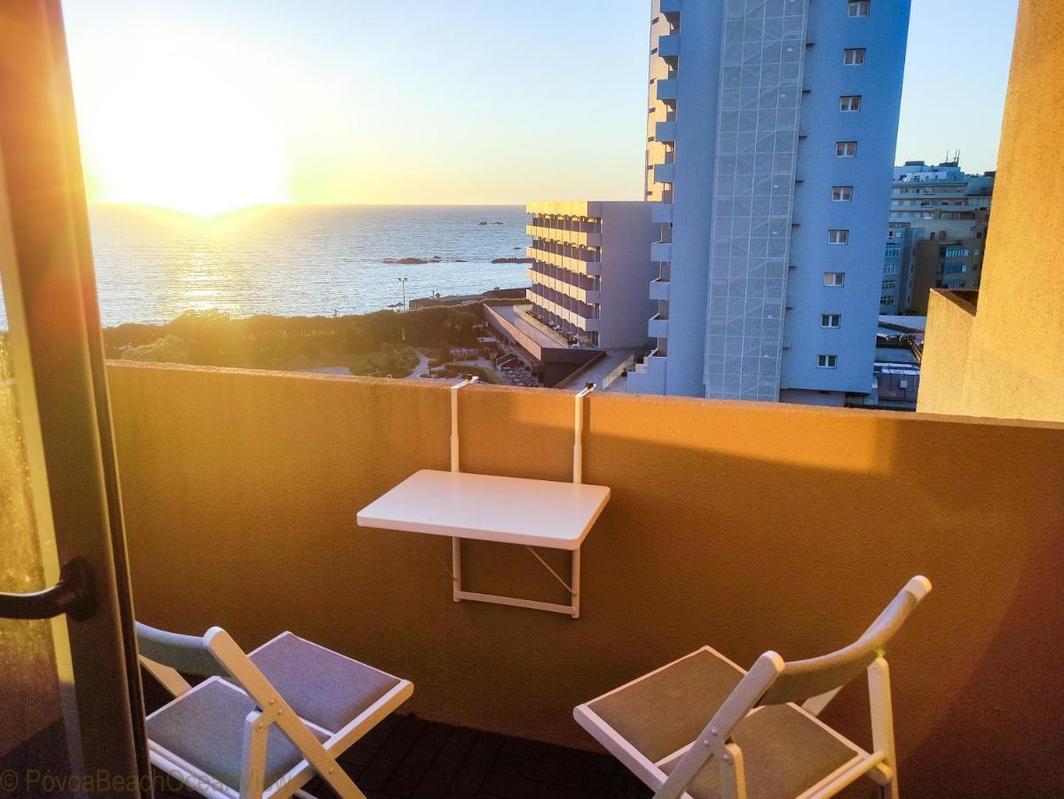 Povoa Beach Ocean View Póvoa de Varzim Exteriör bild